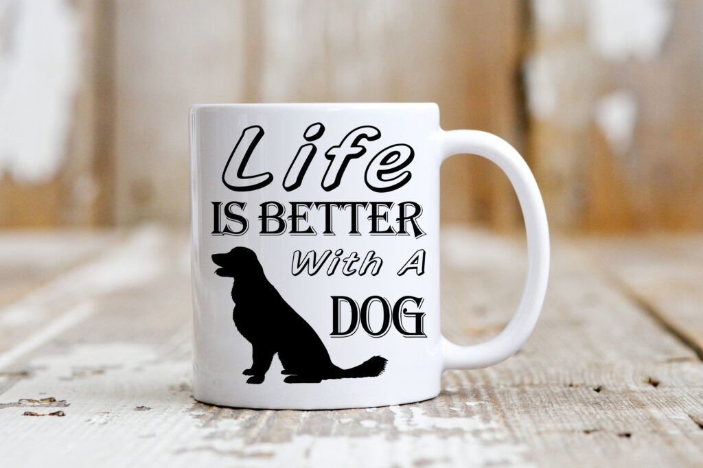 Personalised Dog Mug With Breeds Customisation - Fast, Quality Printing ...